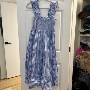 Blueberry Stripe Hill House Nap Dress